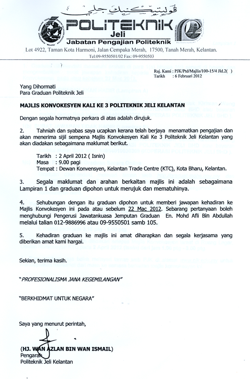 Contoh Surat Jawapan Jemputan Contoh Surat Terbaru 2020